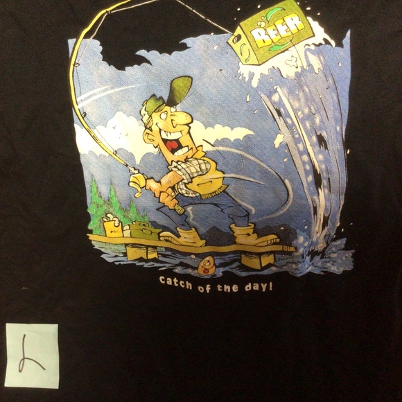 FISHING tshirt - Picture 1 of 2